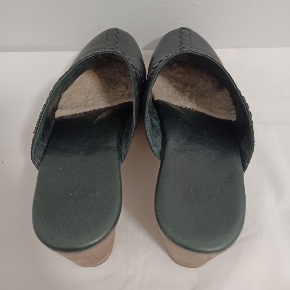 Ugg Australia Vivica 1952 black leather studded mule clog shoes women's sz 8 - Picture 7 of 8